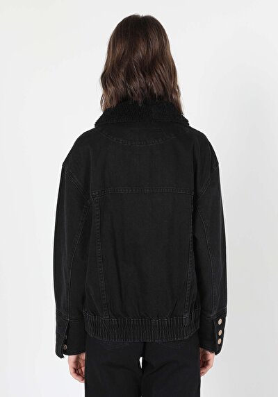 Afficher les détails de Veste De Blazer Denim Regular Fit   Femme