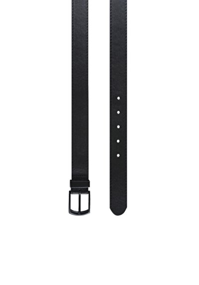 Image de Ceinture Noir Modern Fit Homme