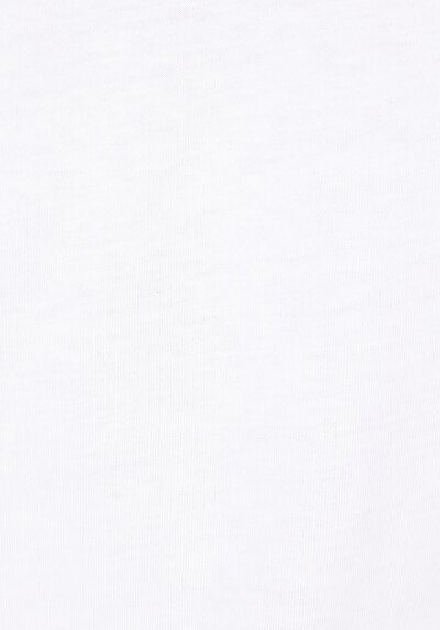 Afficher les détails de T-shirt À Manches Courtes Blanc Regular Fit Imprimé Femme