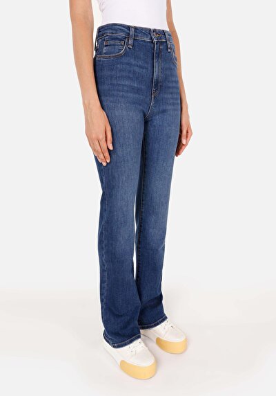 Image de 791 Monica Pantalon Wide Leg Medium Rise En Jean Regular Fit Femme