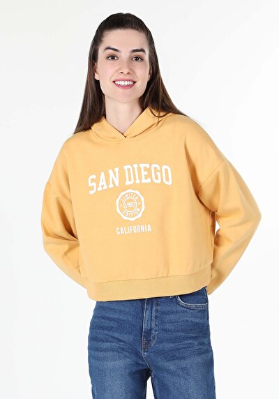 Afficher les détails de Pull-over Jaune Comfort Fit  Femme