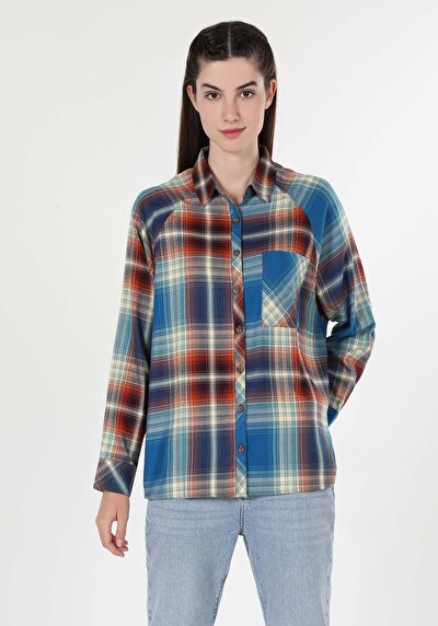Afficher les détails de Chemise À Manches Longues Multicolou    Femme