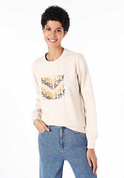 Afficher les détails de Pull-over Beige Regular Fit  Femme