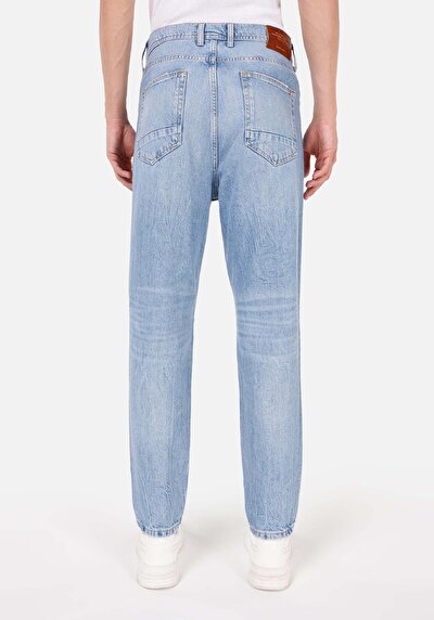 Image de 058 Otto Pantalon En Jean Loose Tapered Fit Homme