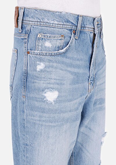Afficher les détails de 058 Otto Pantalon    En Jean Loose Tapered Fit Homme