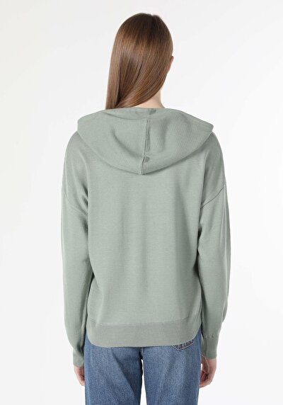 Image de Pull Vert Regular Fit   Femme