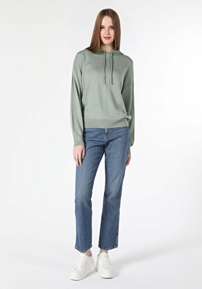 Image de Pull Vert Regular Fit   Femme