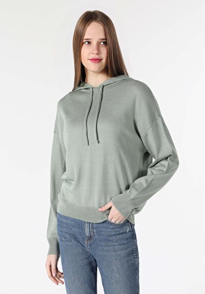 Image de Pull Vert Regular Fit   Femme