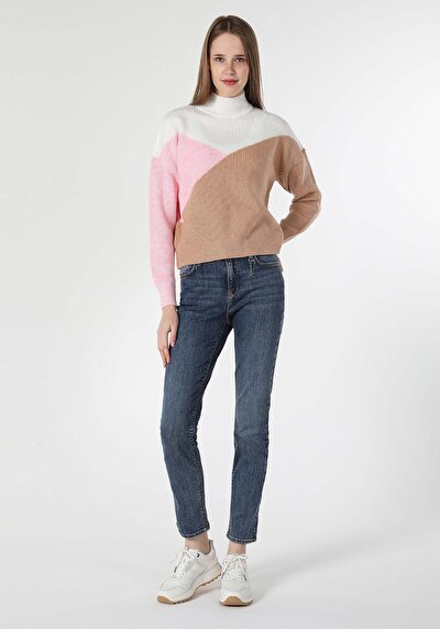 Image de Pull Multicolou Comfort Fit Femme