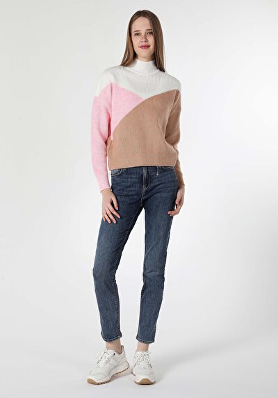 Image de Pull Multicolou Comfort Fit Femme