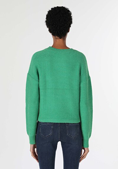Image de Pull Vert Regular Fit   Femme