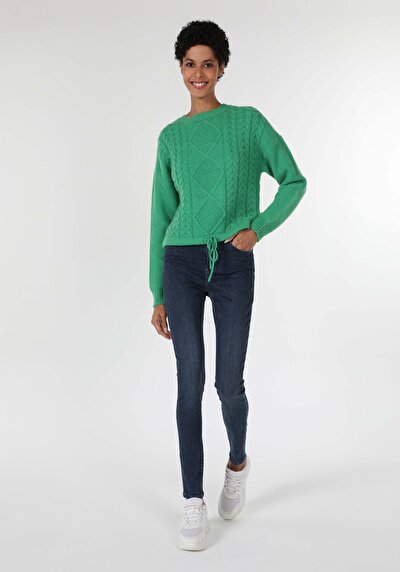Image de Pull Vert Regular Fit   Femme