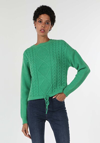 Image de Pull Vert Regular Fit   Femme