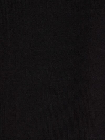 Afficher les détails de T-shirt À Manches Longues Noir Regular Fit  Femme