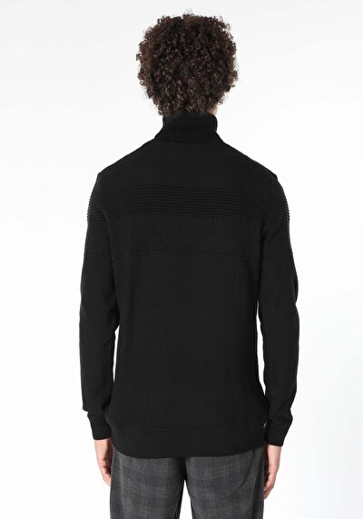 Image de Pull Noir Slim Fit   Homme