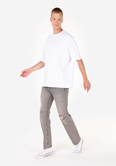 Image de 042 John Pantalon En Jean Slim Straight Homme