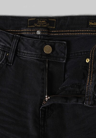 Afficher les détails de 044 Karl Pantalon Noir Straight Leg  En  Straight Fit Homme