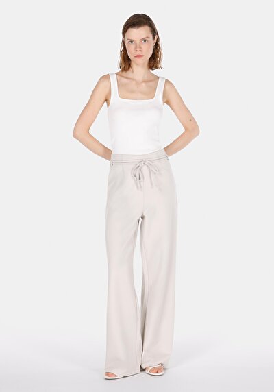 Image de Pantalon De Survêtement Blanc Regular Fit Femme
