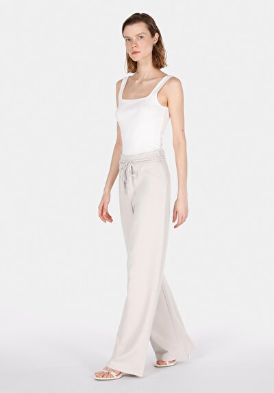 Image de Pantalon De Survêtement Blanc Regular Fit Femme
