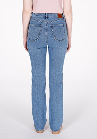 Image de 792 Mila Pantalon    En Jean Regular Fit Femme
