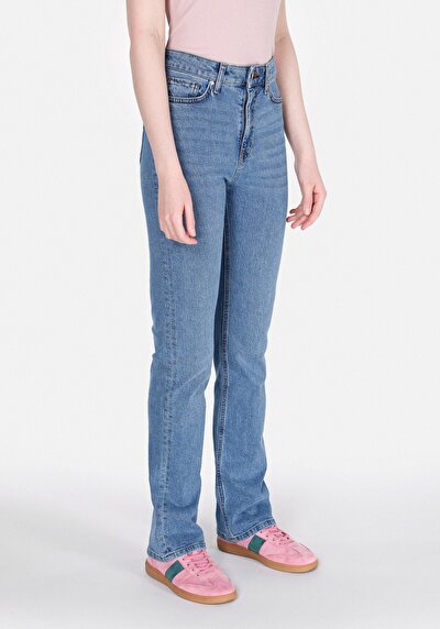 Image de 792 Mila Pantalon    En Jean Regular Fit Femme