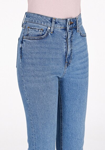 Image de 792 Mila Pantalon    En Jean Regular Fit Femme