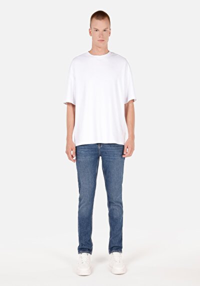 Image de 044 Karl Pantalon  Straight Leg Medium Rise En Jean Straight Fit Homme