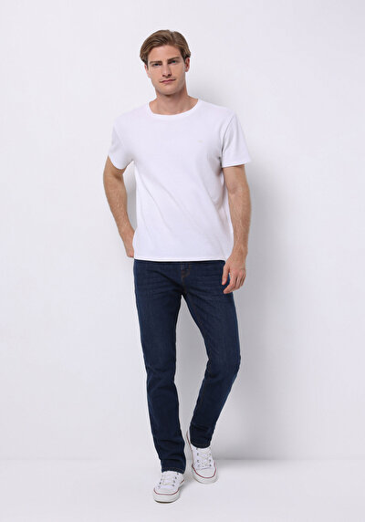 Image de 044 Karl Pantalon Denim Straight Leg Low Rise En Jean Straight Fit Homme
