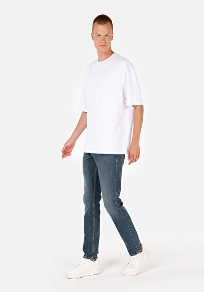 Image de 044 Karl Pantalon Straight Leg Medium Rise En Jean Straight Fit Homme