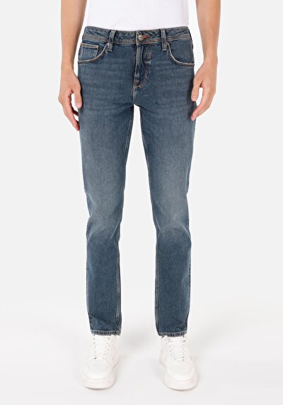 Image de 044 Karl Pantalon Straight Leg Medium Rise En Jean Straight Fit Homme