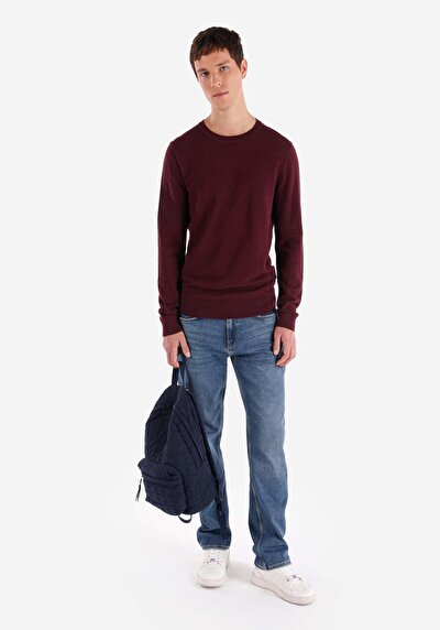 Image de Pull Violet Regular Fit   Homme