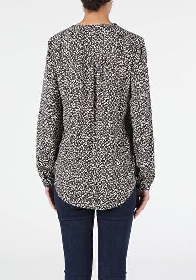 Image de Chemise À Manches Longues Anthracite Blouse Femme