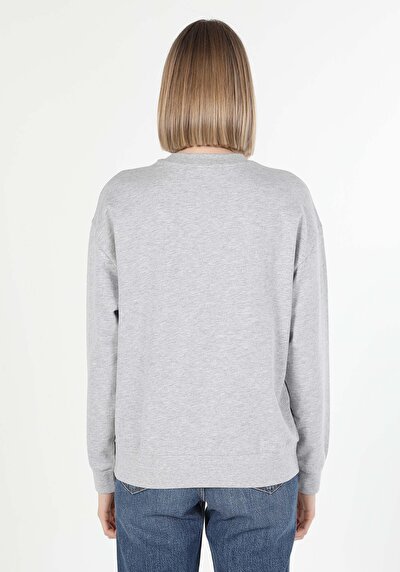 Image de Pull-over Gris Regular Fit Femme