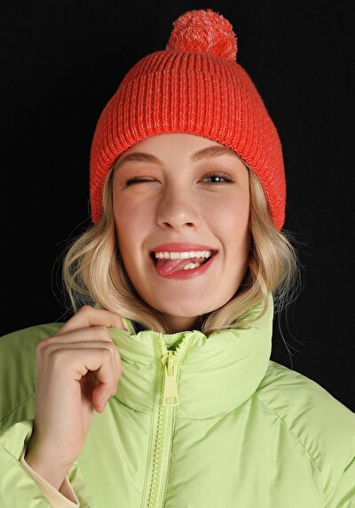 Image de Béret Orange Modern Fit Femme