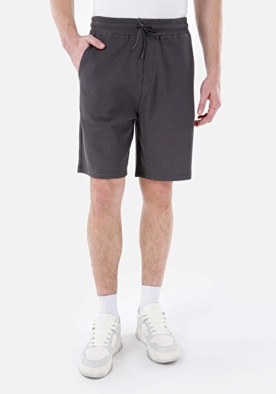 Afficher les détails de Short Anthracite Regular Fit Homme