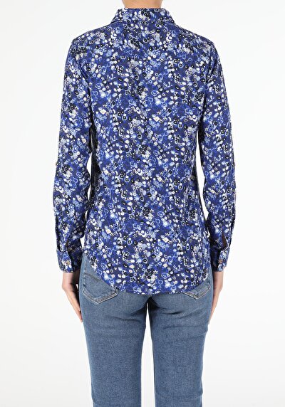 Image de Chemise À Manches Longues Multicolou Regular Fit   Femme