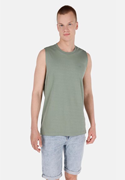 Afficher les détails de Athlète Vert Regular Fit Homme