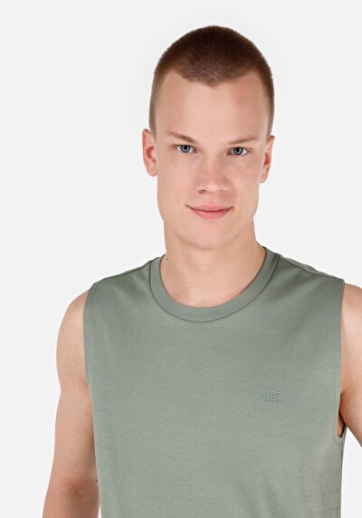 Afficher les détails de Athlète Vert Regular Fit Homme