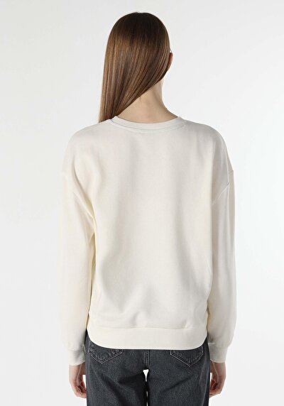 Afficher les détails de Pull-over Ecru Regular Fit  Femme