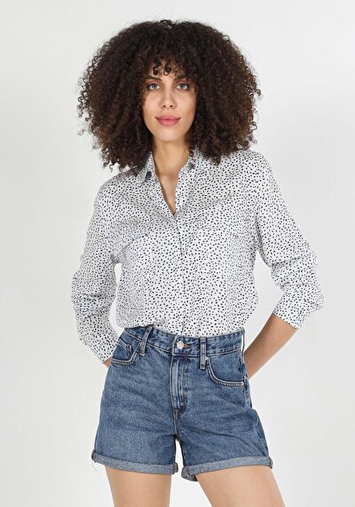 Image de Chemise À Manches Longues Multicolou Regular Fit   Femme