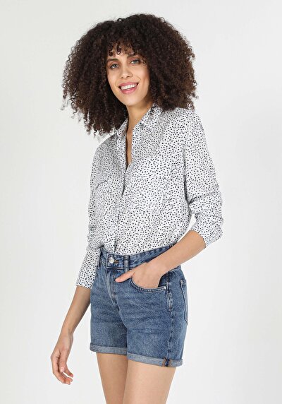 Image de Chemise À Manches Longues Multicolou Regular Fit Femme