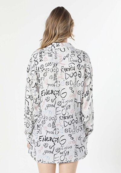 Image de Chemise À Manches Longues Multicolou Regular Fit Femme