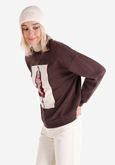 Image de Pull-over Marron Regular Fit  Femme