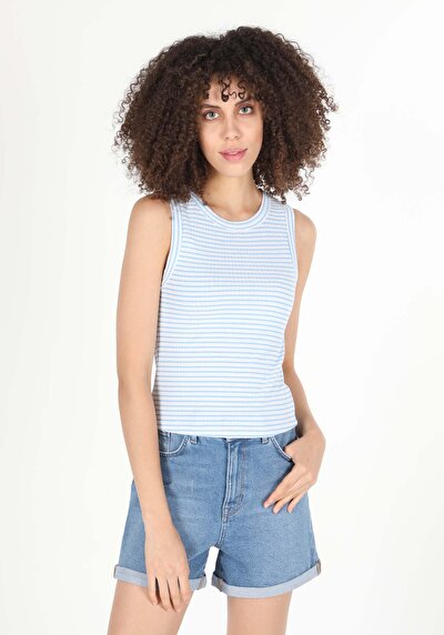 Image de Athlète Bleu Slim Fit Femme