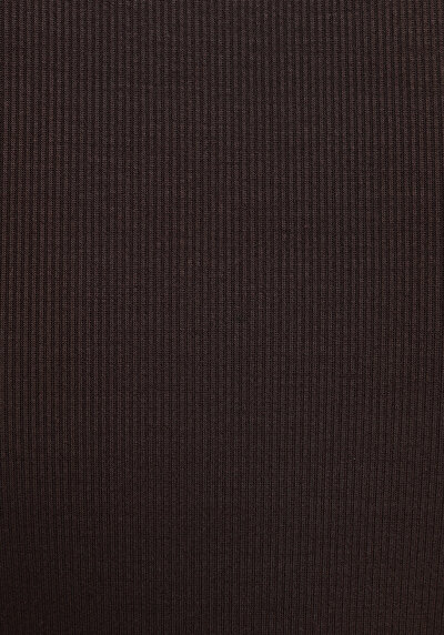 Afficher les détails de T-shirt À Manches Courtes Marron Slim Fit Droit Femme