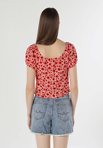 Image de T-shirt À Manches Courtes Corail Slim Fit Femme