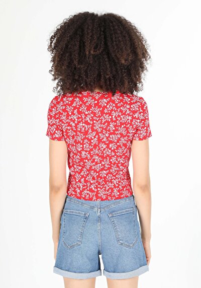 Image de T-shirt À Manches Courtes Corail Slim Fit  Femme