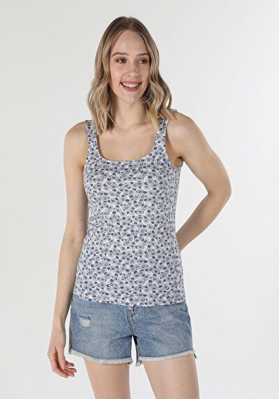 Image de Athlète Blanc Slim Fit Femme