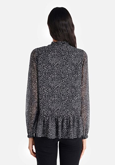 Image de Chemise À Manches Longues Noir Femme