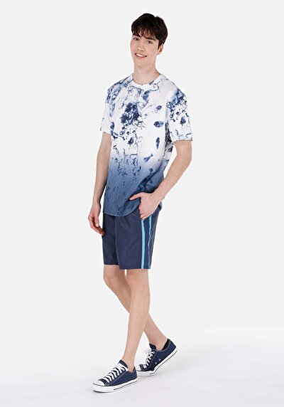 Image de Short De Bain Marine Slim Fit  Homme